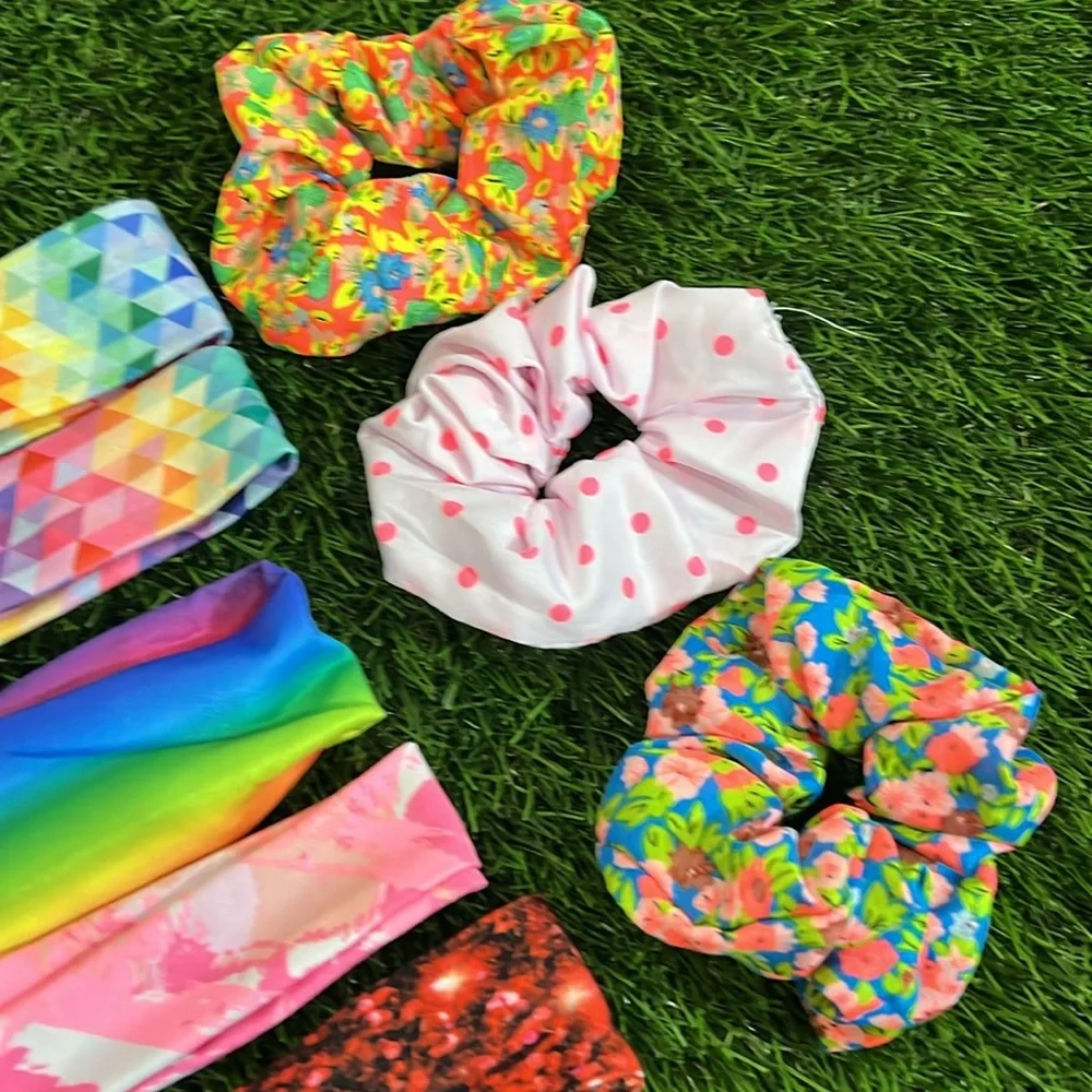 Bright and Fun Hair Accessory Lot of 11